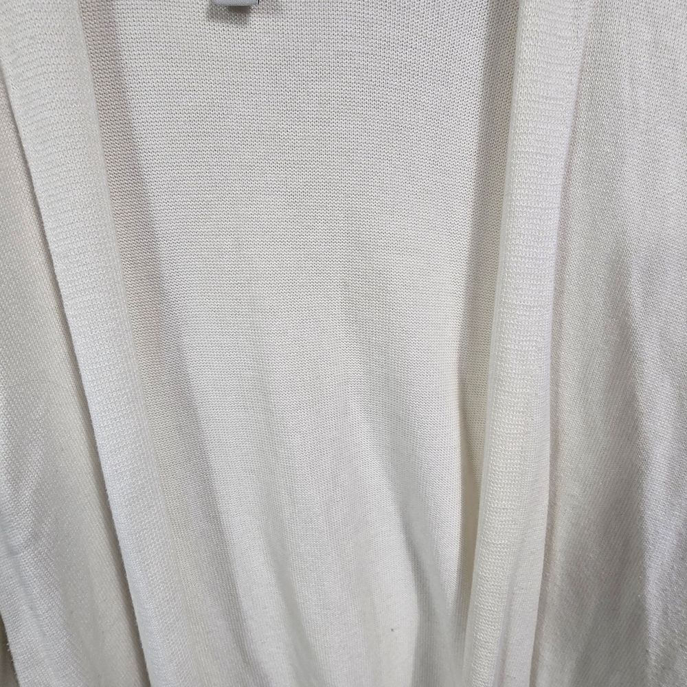 Croft & Barrow White Women's Cardigan Sizr L - Picture 6 of 10
